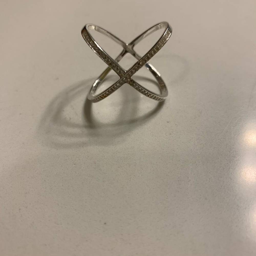 Silver thumb ring